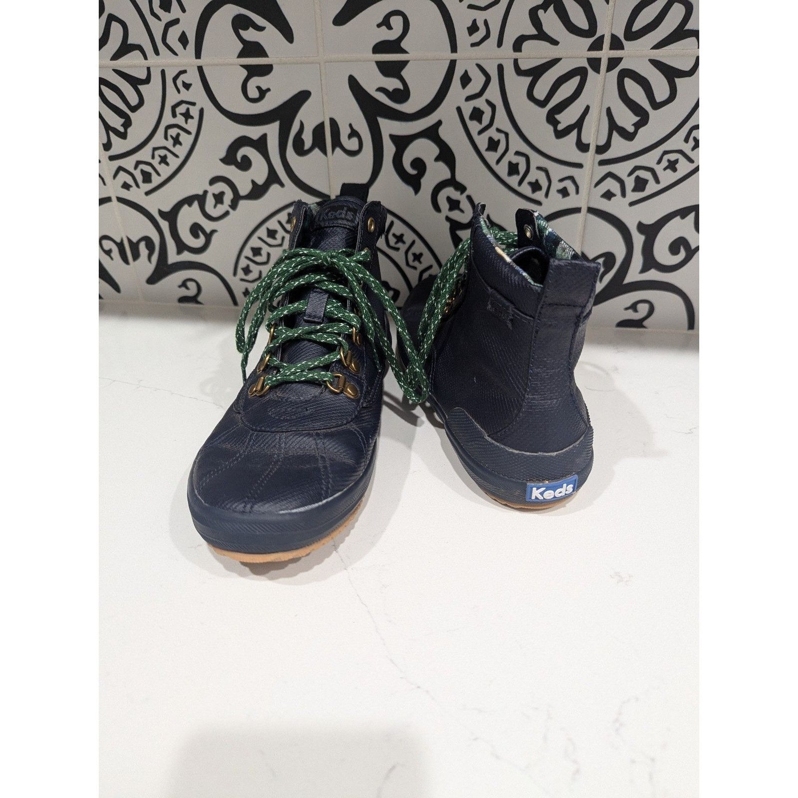 Keds Women's size 8 Keds Dream Foam Navy Blue Scout Boots Great B Size US 8 / IT 38 - 2 Thumbnail