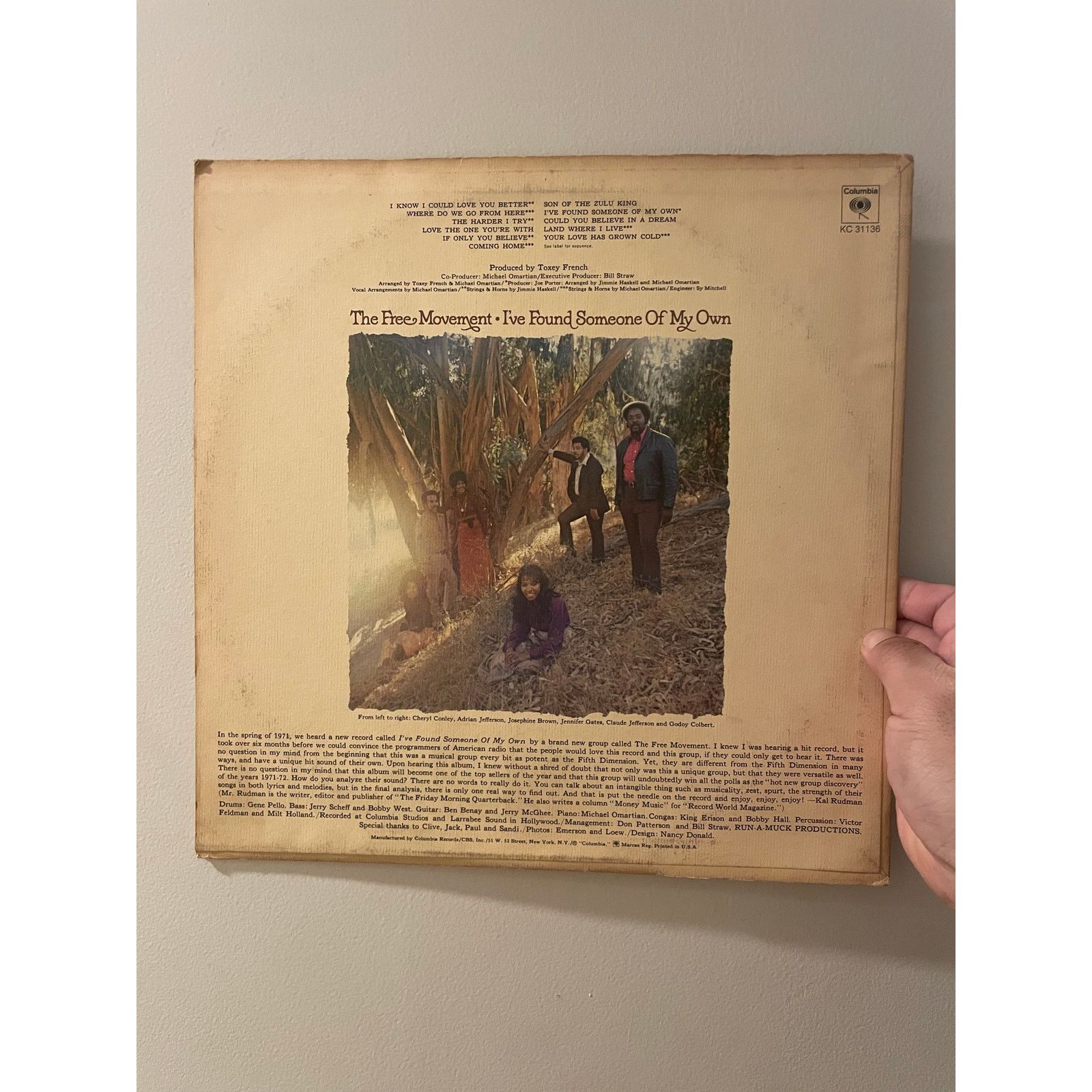 INTENTIONALLY BLANK The Free Movement LP vintage vinyl record soul funk rnb 70s Size ONE SIZE - 2 Thumbnail