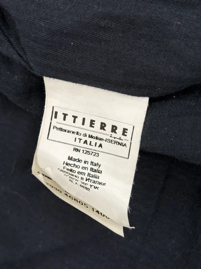 Balmain FW2012 Pierre Balmain Buttoned Waxed Black Bomber Jacket Size US M / EU 48-50 / 2 - 12 Thumbnail
