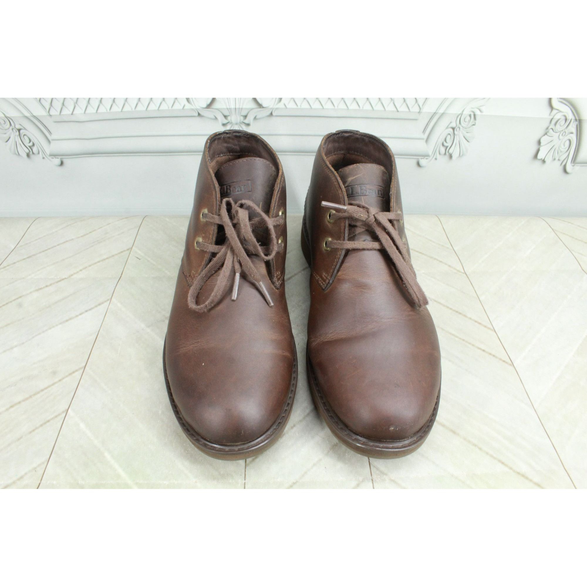 L.L. Bean × Leather LL Bean Men's Stonington Chukka Boots Water Resistant Size US 8.5 / EU 41-42 - 1 Thumbnail