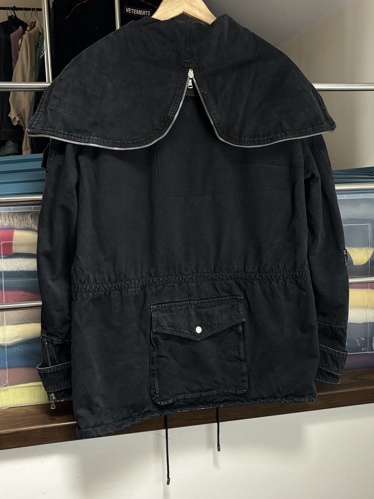 Dolce & Gabbana 00s Archival Dolce & Gabbana Zippers Pockets Cargo Jacket Size US M / EU 48-50 / 2 - 12 Thumbnail