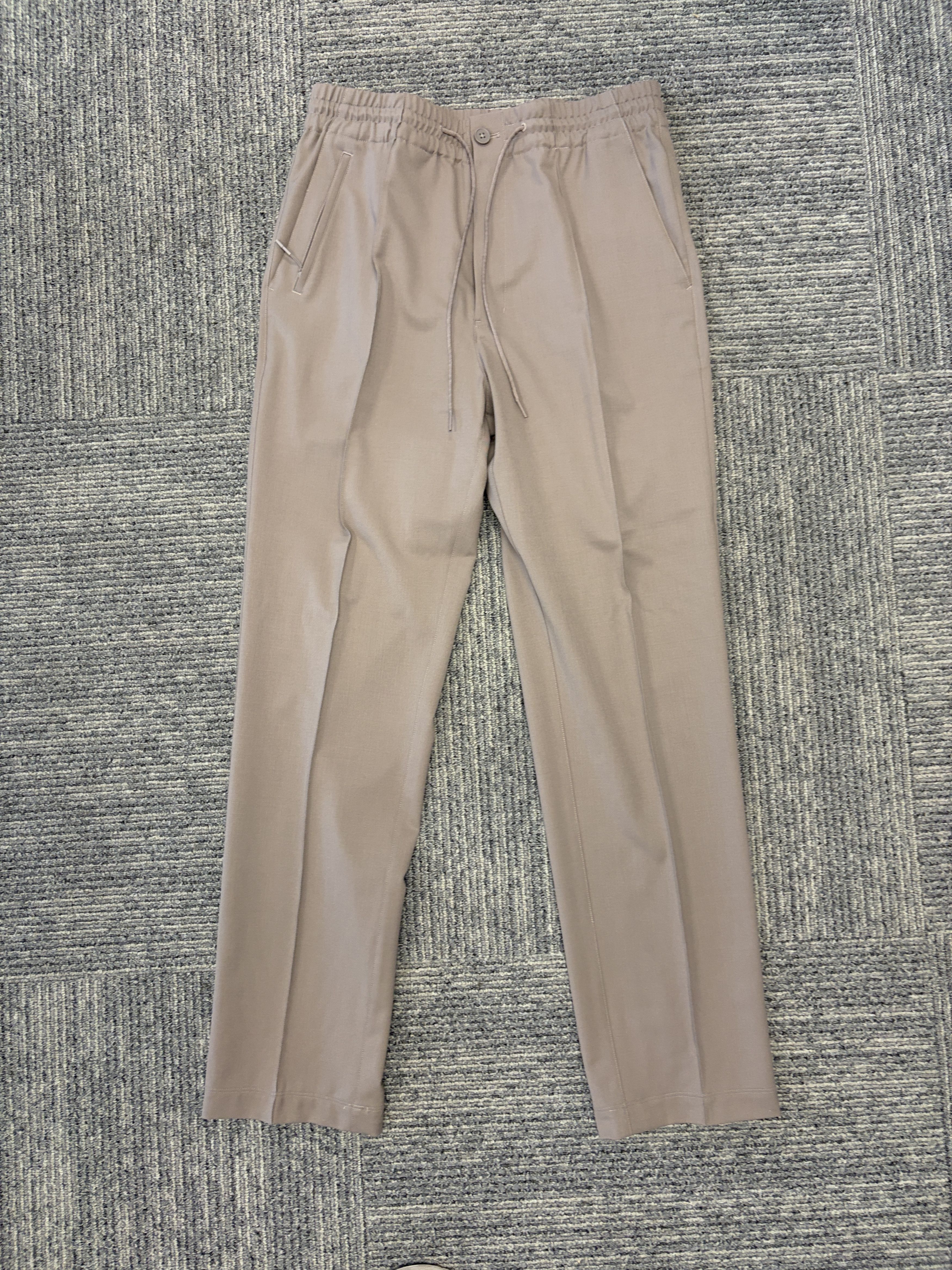 Y-3 y-3 pleated wool pants sz32 light brown Size US 32 / EU 48 - 1 Thumbnail