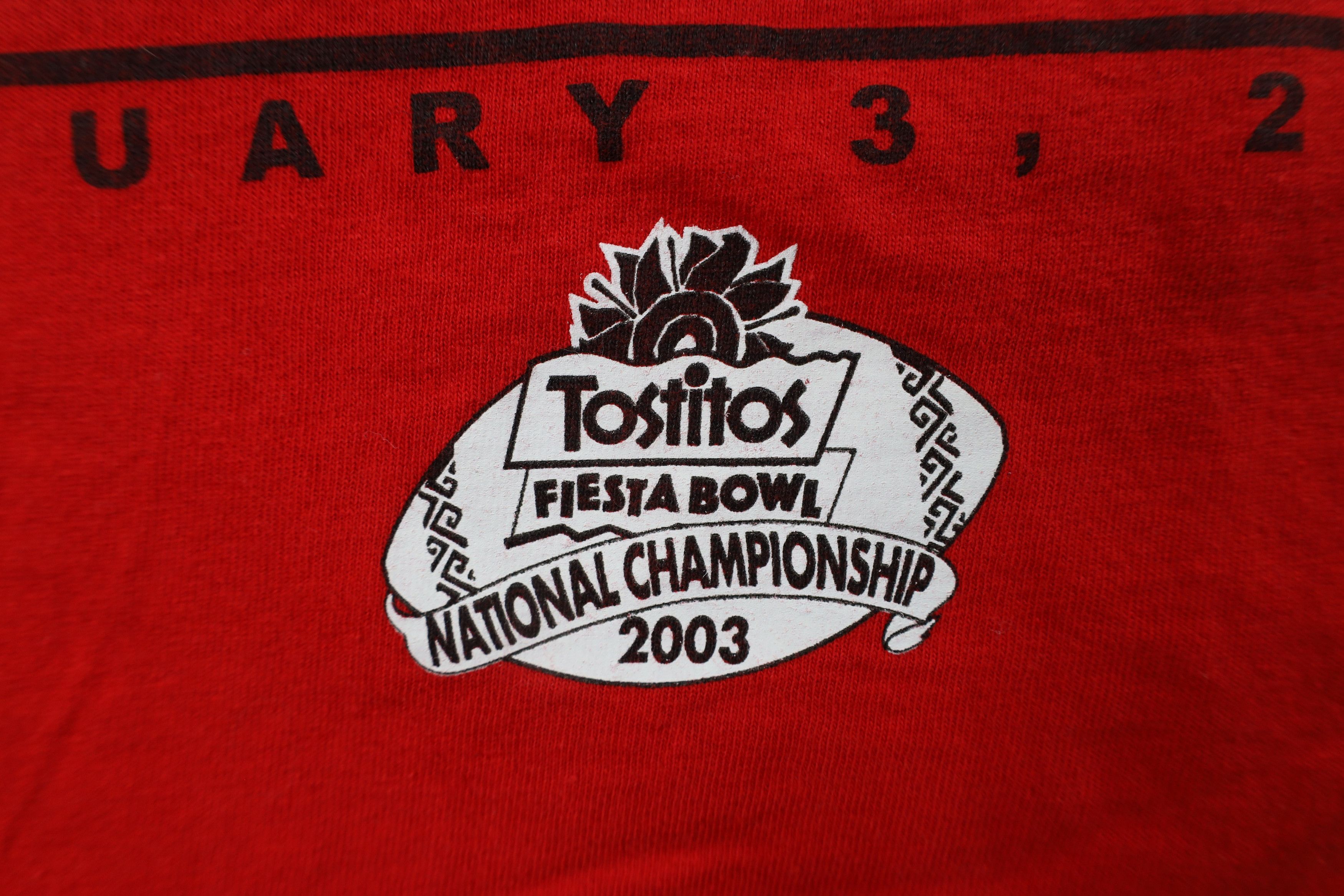 Vintage Vintage Champs Ohio State University Football T-Shirt Size US XL / EU 56 / 4 - 6 Thumbnail