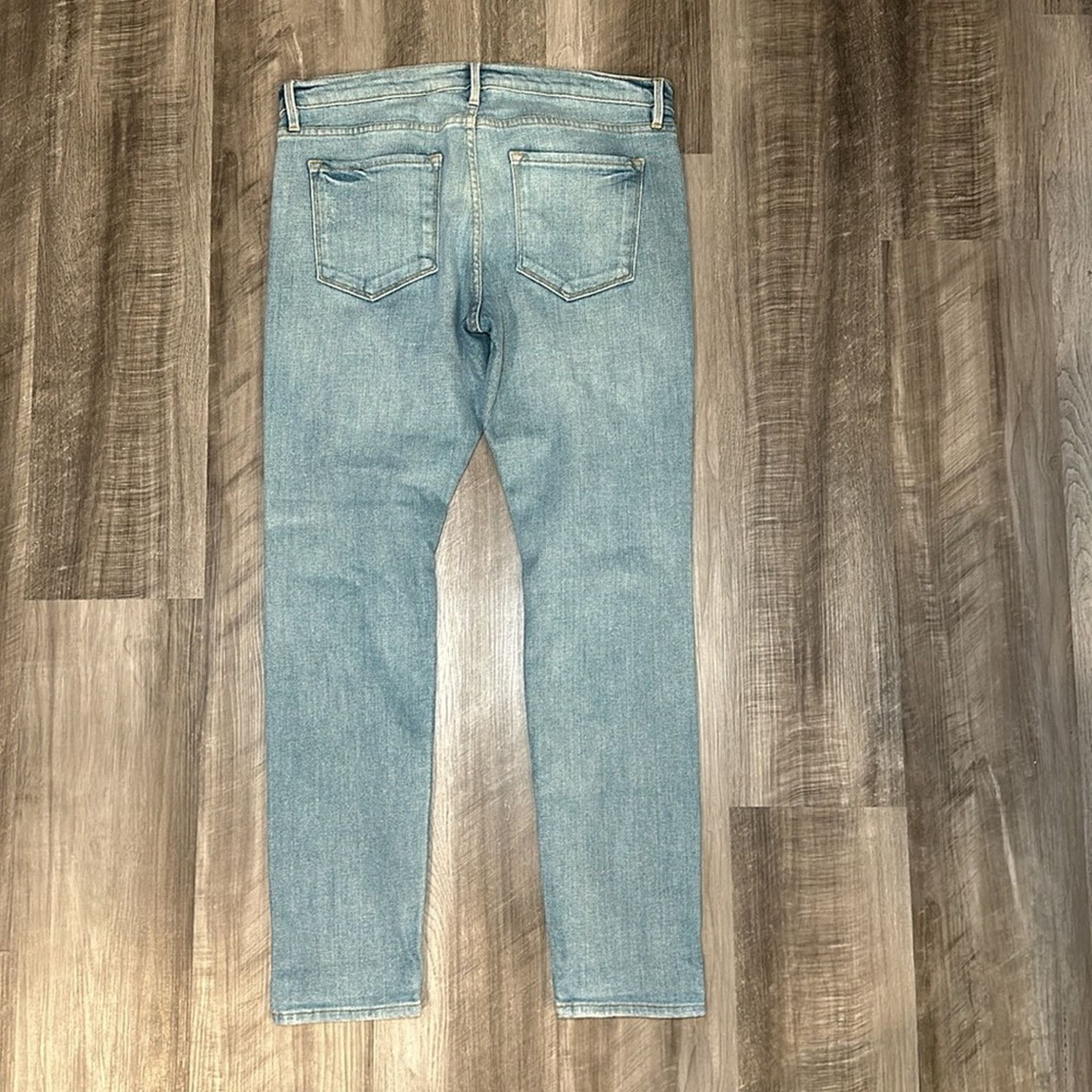 Frame Frame Le Garçon Lucielle Distressed Boyfriend Jeans - 28 Size 28" / US 6 / IT 42 - 2 Thumbnail