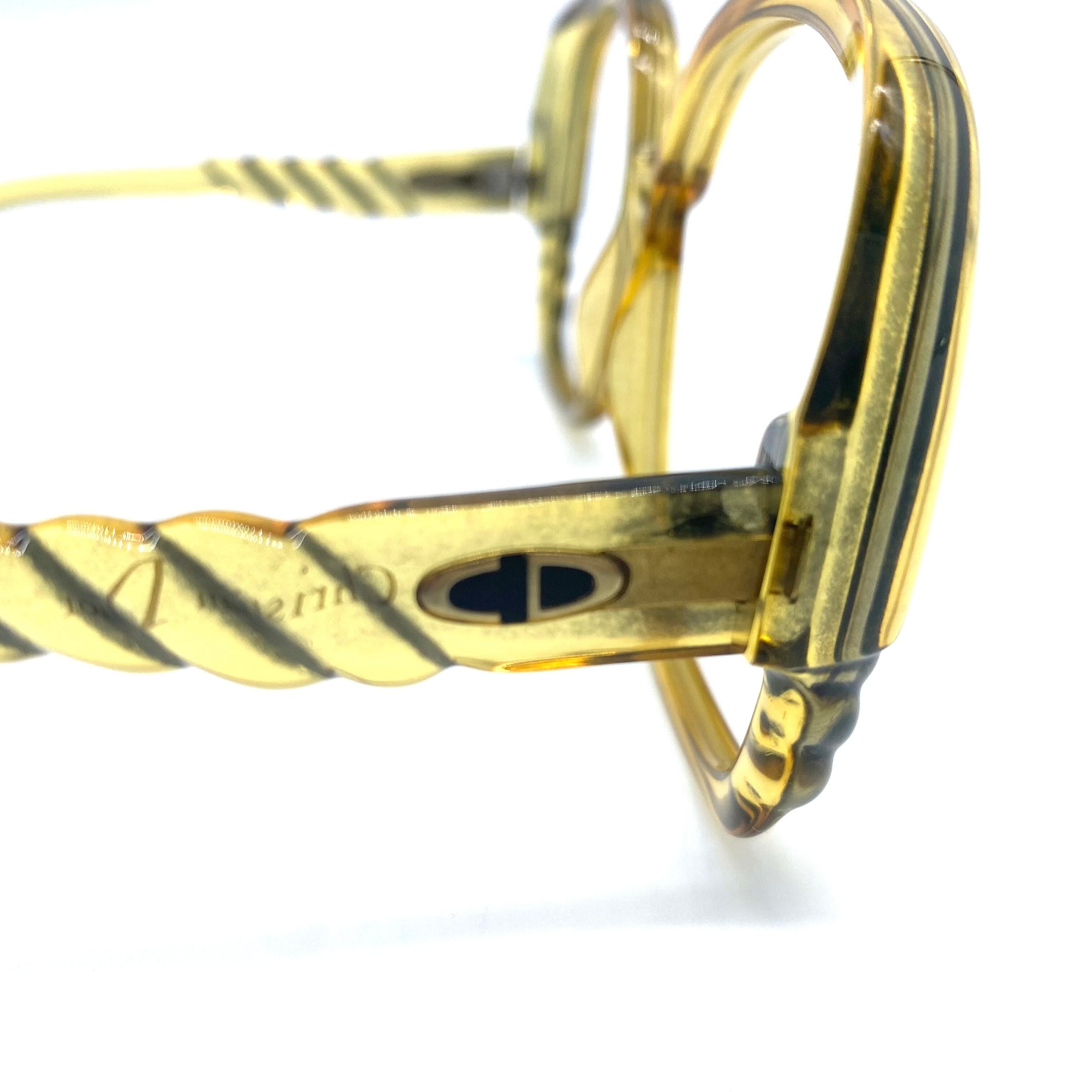 Dior Vintage Christian Dior Eye Glasses Frame Size ONE SIZE - 7 Thumbnail