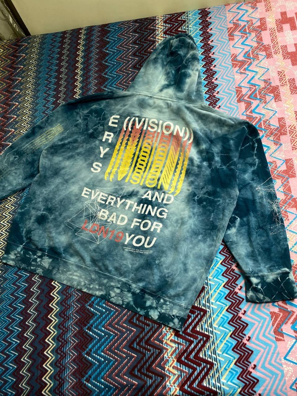 Msftsrep × Vintage MSFTSrep Syre Jaden Smith Vision Tour Hoodie Size US XXL / EU 58 / 5 - 19 Thumbnail