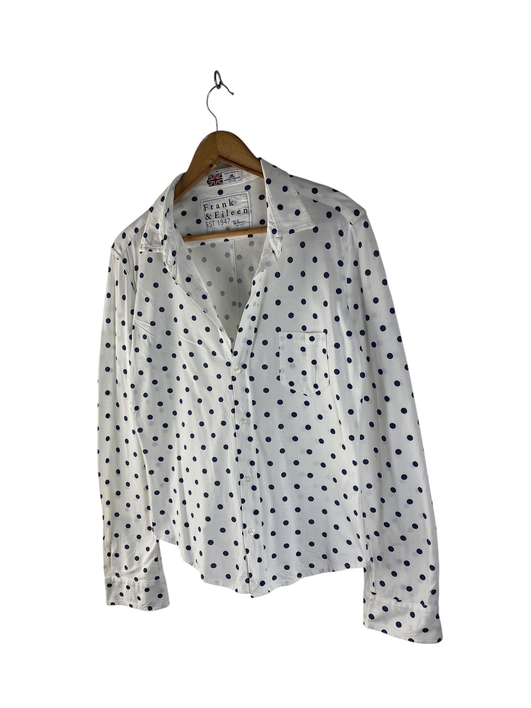 Frank & Eileen Frank & Eileen Polka Dot Shirt Ron Herman Thomas Mason Size US XS / EU 42 / 0 - 5 Thumbnail