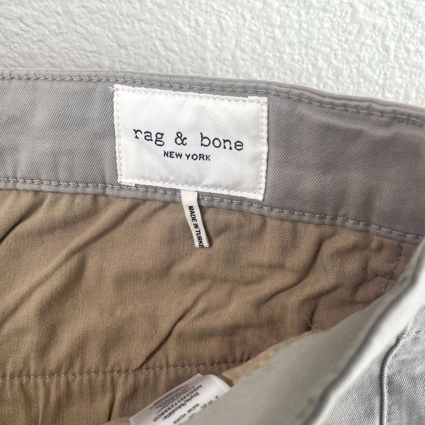 Rag & Bone VINTAGE Rag & Bone NY Fit 2 Chino Pants Mens 36x32 Fog Grey Slim Size US 36 / EU 52 - 2 Thumbnail
