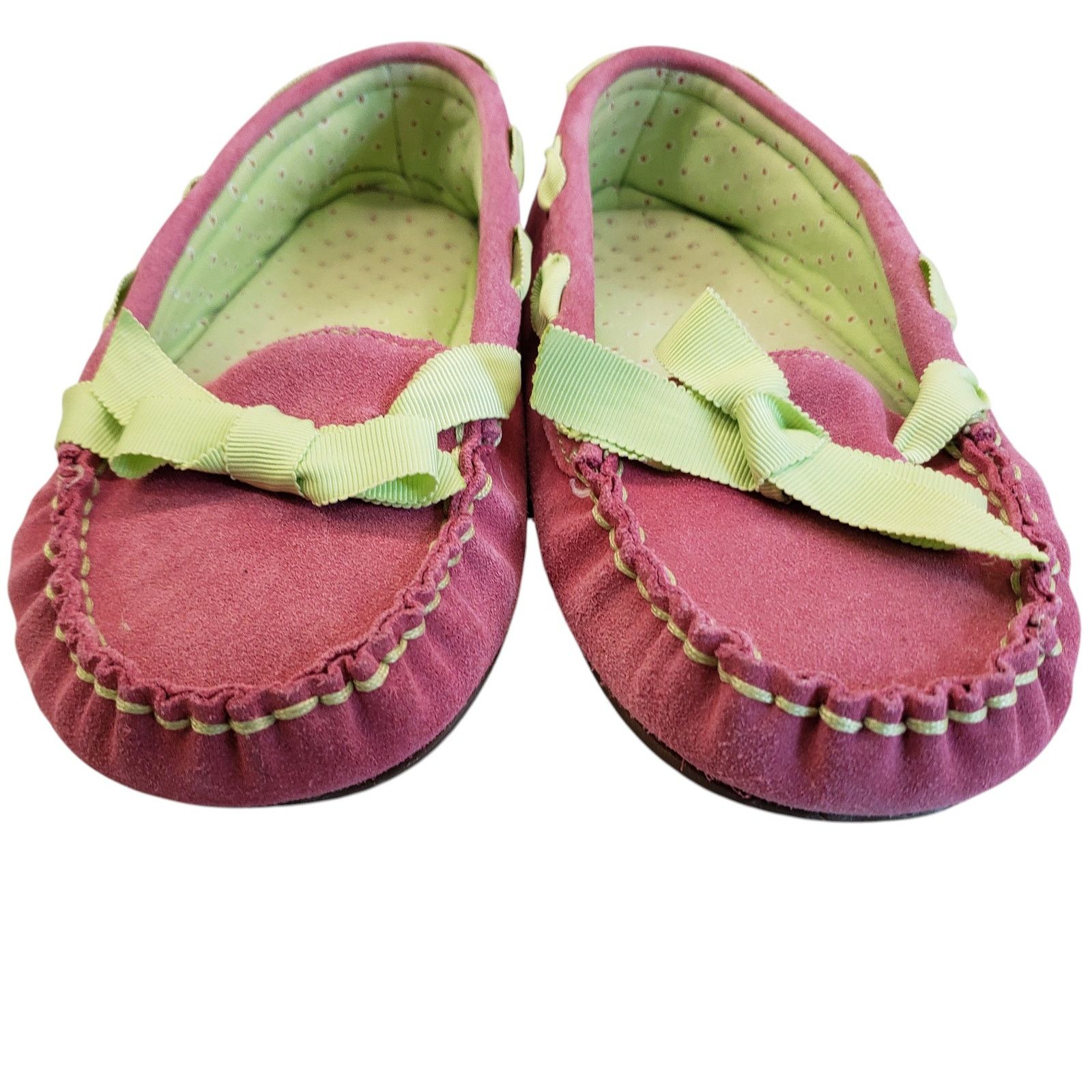 L.L. Bean L.L. Bean Womens Pink Leather Slippers Hearthside Size 10 Size US 10 / IT 40 - 2 Thumbnail