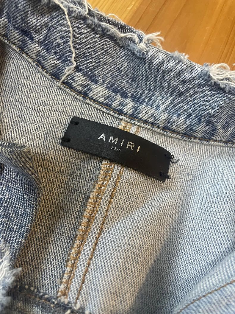 Amiri Amiri Patchwork Denim Jacket Size US XS / EU 42 / 0 - 2 Thumbnail