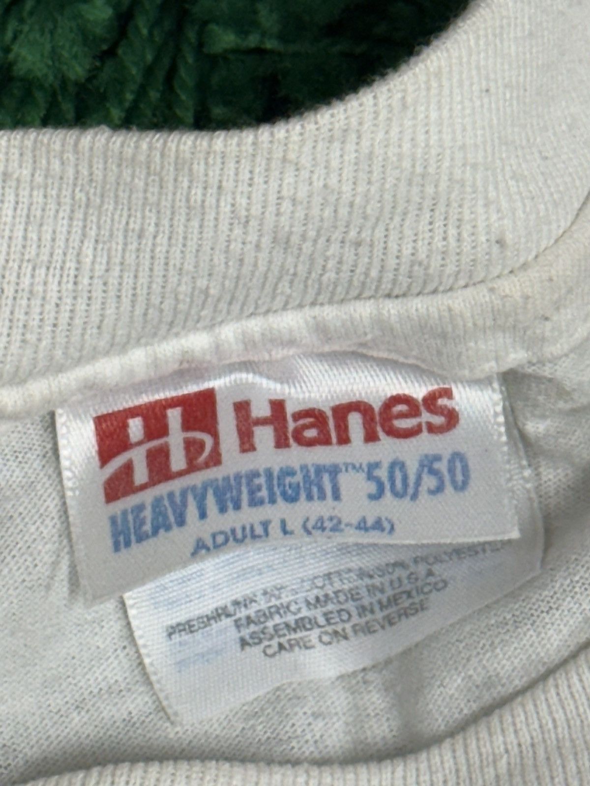 Vintage Vintage Hanes Heavyweight Eagle Hawk Falcon Paint Tee Large Size US L / EU 52-54 / 3 - 6 Thumbnail