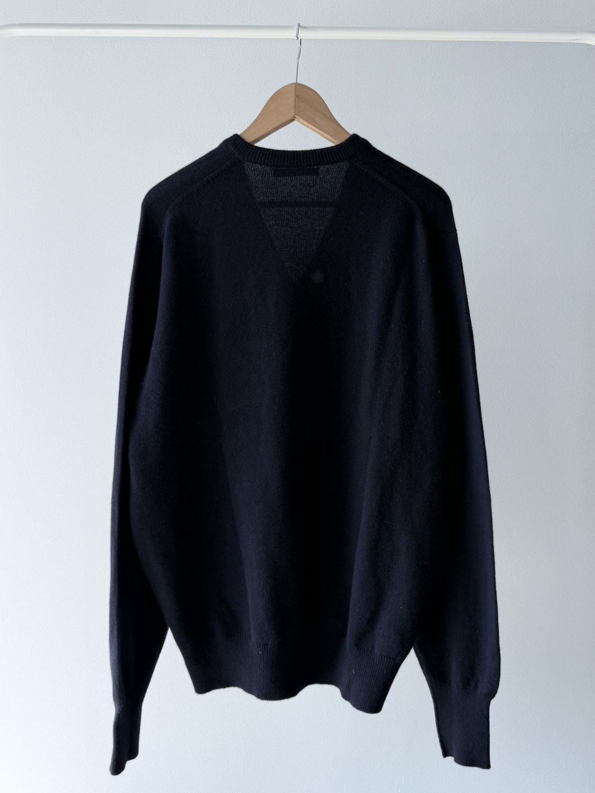 Ballantyne NWT Ballantyne Navy Blue Cashmere Sweater Size US L / EU 52-54 / 3 - 8 Thumbnail