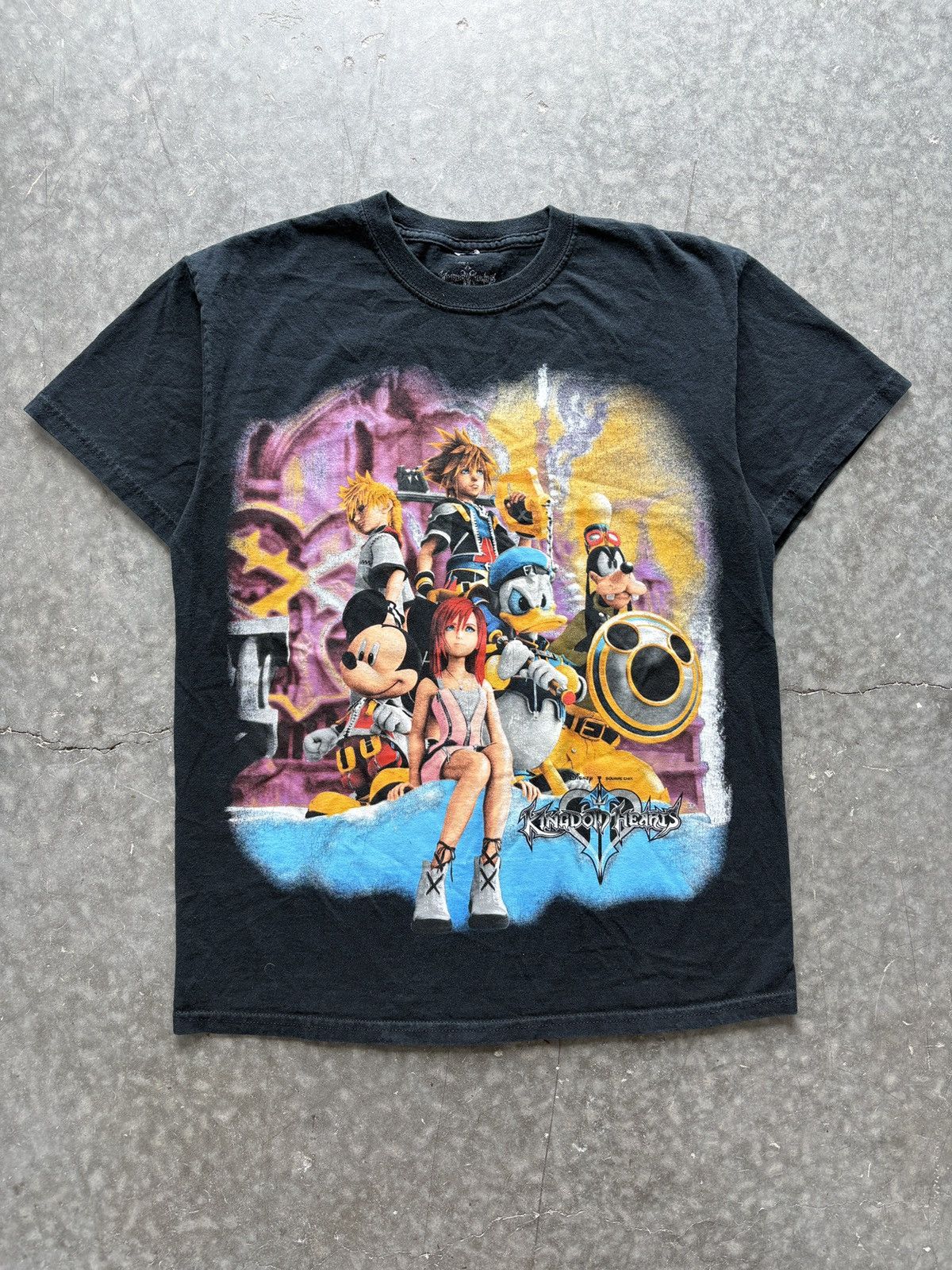 Vintage Vintage Y2K Kingdom Hearts Graphic Tee Size US M / EU 48-50 / 2 - 1 Thumbnail