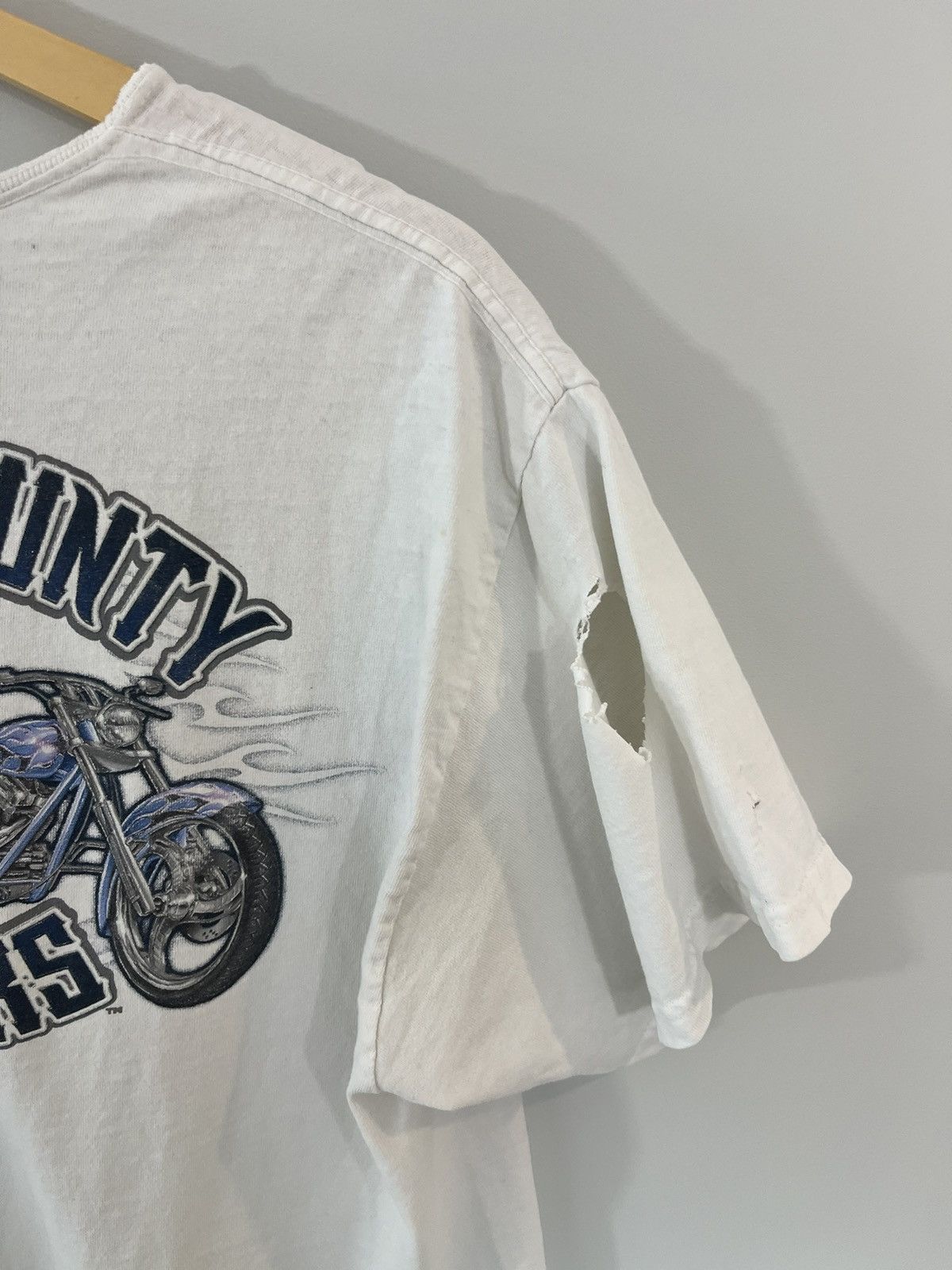 Vintage Orange County Choppers Thrashed Distressed Moto Tee Size US M / EU 48-50 / 2 - 6 Thumbnail