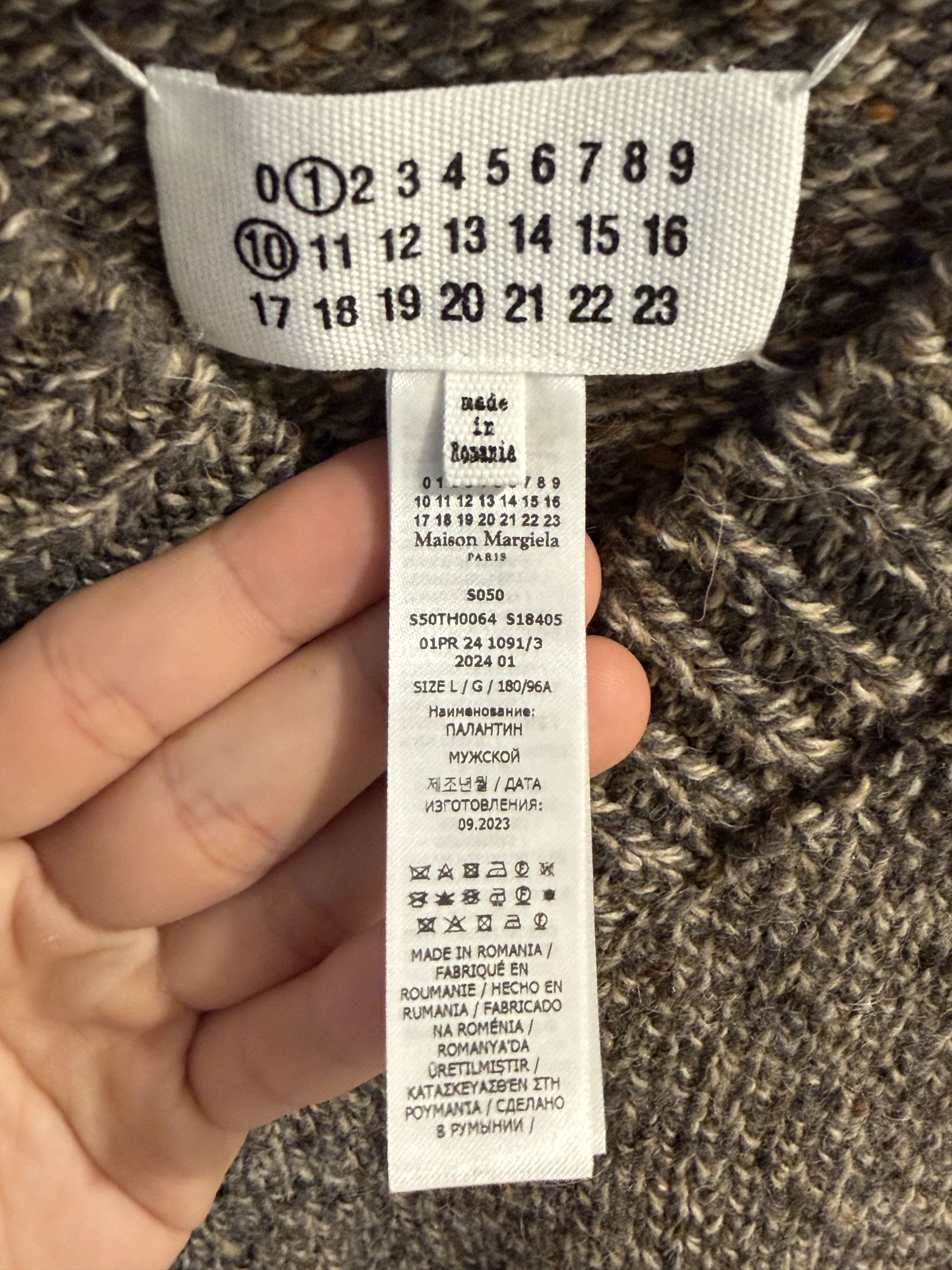 Maison Margiela Wool/Alpaca Sweater Vest Size US L / EU 52-54 / 3 - 4 Thumbnail