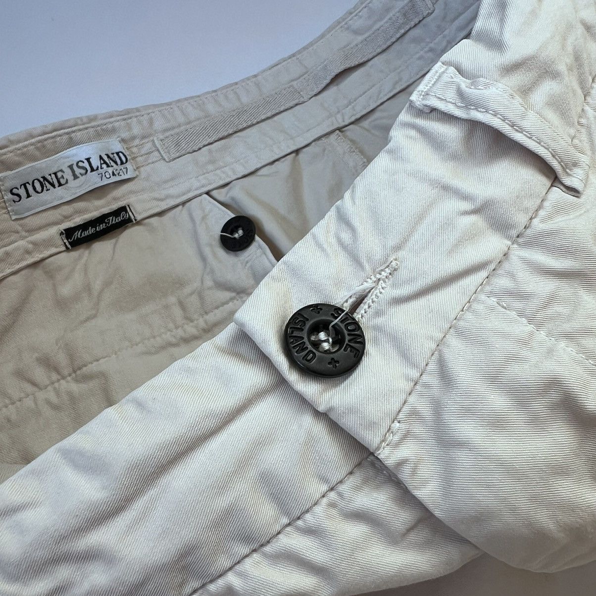 Vintage Stone Island vintage SS2002 chino pants Size US 33 - 3 Thumbnail