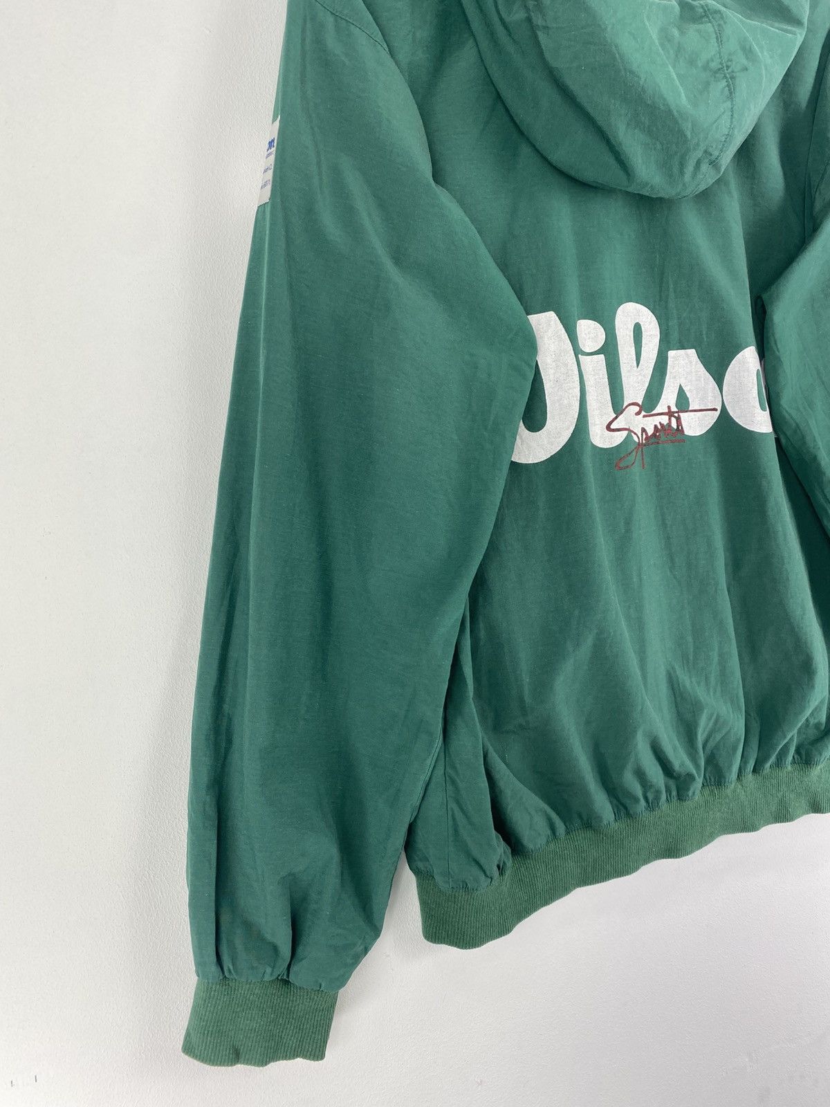 Wilson Vintage 90’s Wilson Big Logo Zipper Jacket Hoodie Size US M / EU 48-50 / 2 - 6 Thumbnail