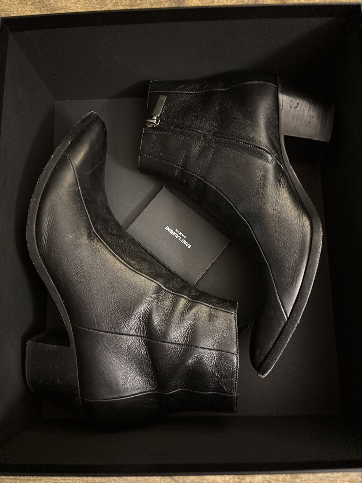 靴 SAINT LAURENT FINN BOOTS Saint Laurent Boots, Size 36. 5 EU