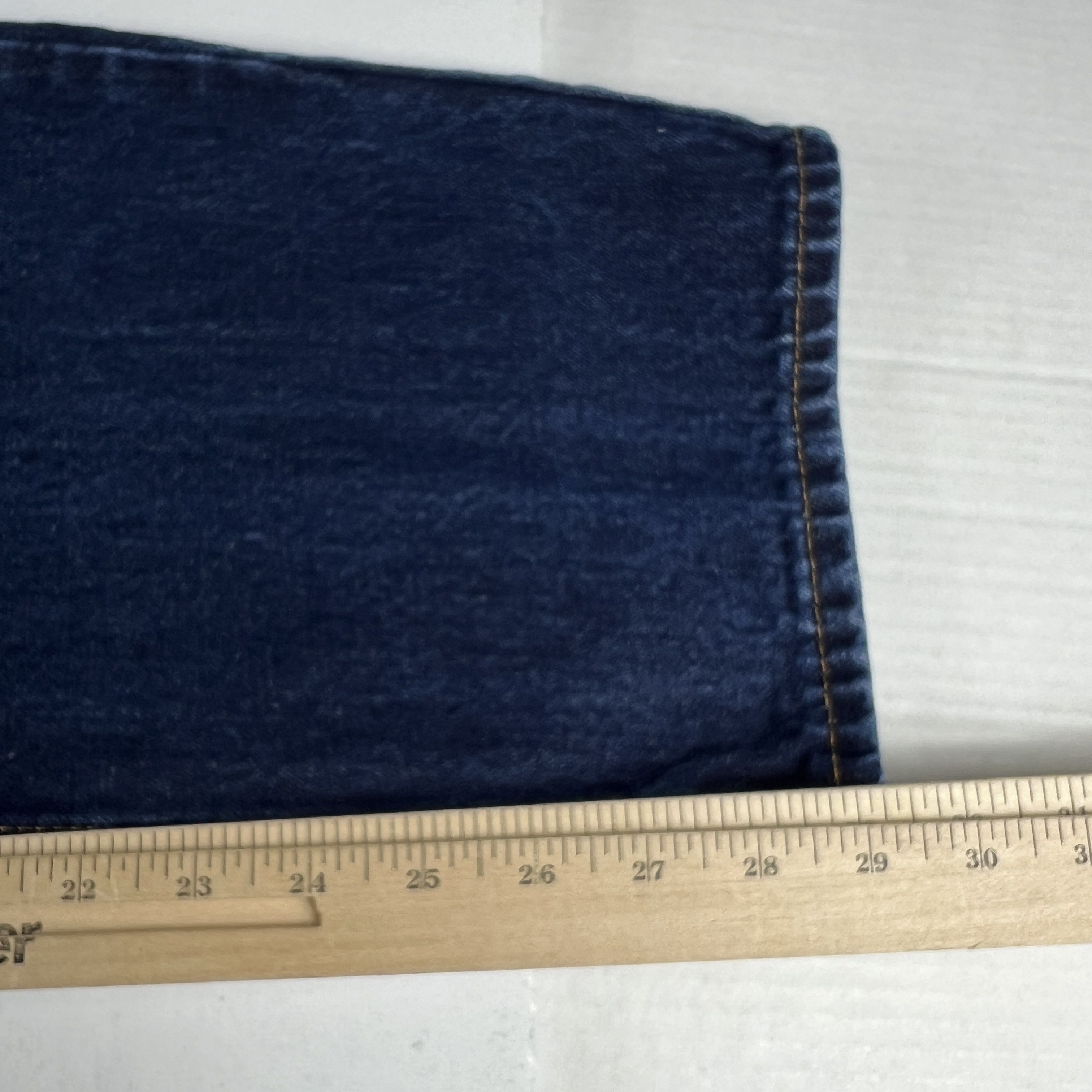 Levi's Levi's Jeans 550 Relaxed Fit Dark Blue Cotton Denim Size US 36 / EU 52 - 18 Thumbnail