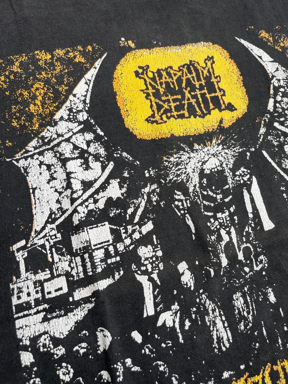 Band Tees Vintage Napalm death Scum Band tee Size US L / EU 52-54 / 3 - 5 Thumbnail