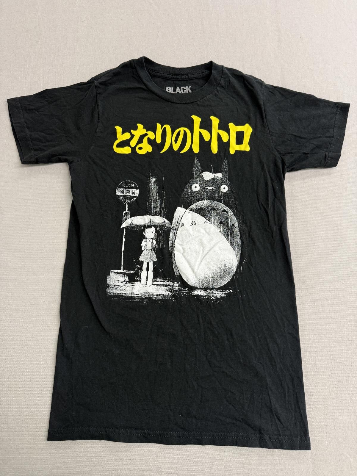 Other My Neighbor Totoro T-shirt Japanese Poster Black Matter - S Size US S / EU 44-46 / 1 - 1 Thumbnail