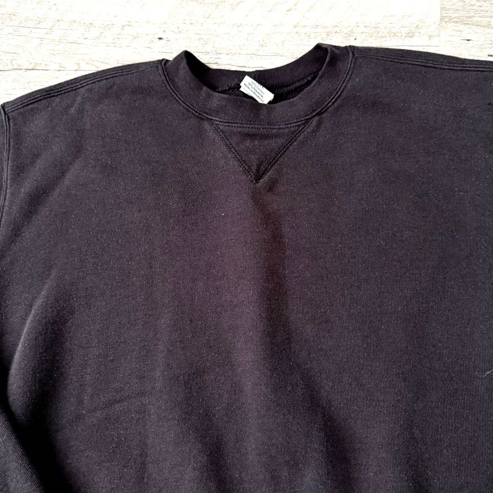 Carhartt Carhartt Logo Pullover Sweatshirt Mens Large Tall Black Crew Neck Long Sleeve Size US L / EU 52-54 / 3 - 6 Thumbnail