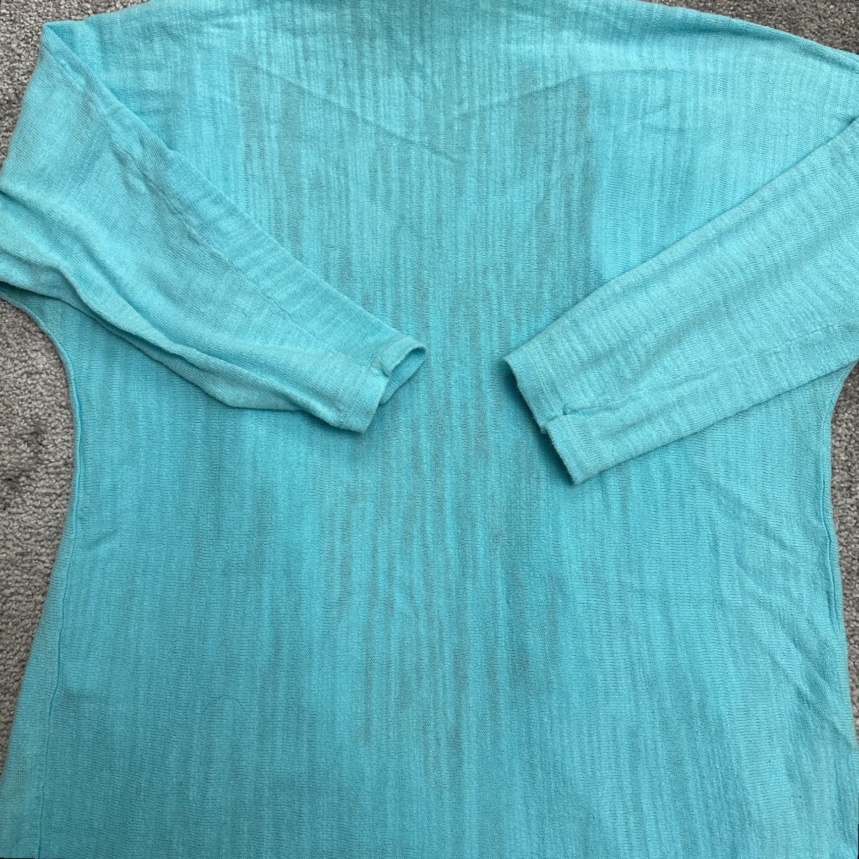 Vintage Chico's Cardigan Women Small Blue Lightweight Knit Open Casual Breathable Cotton Sweater Travel Designer Classic Womens Size S / US 4 / IT 40 - 5 Thumbnail