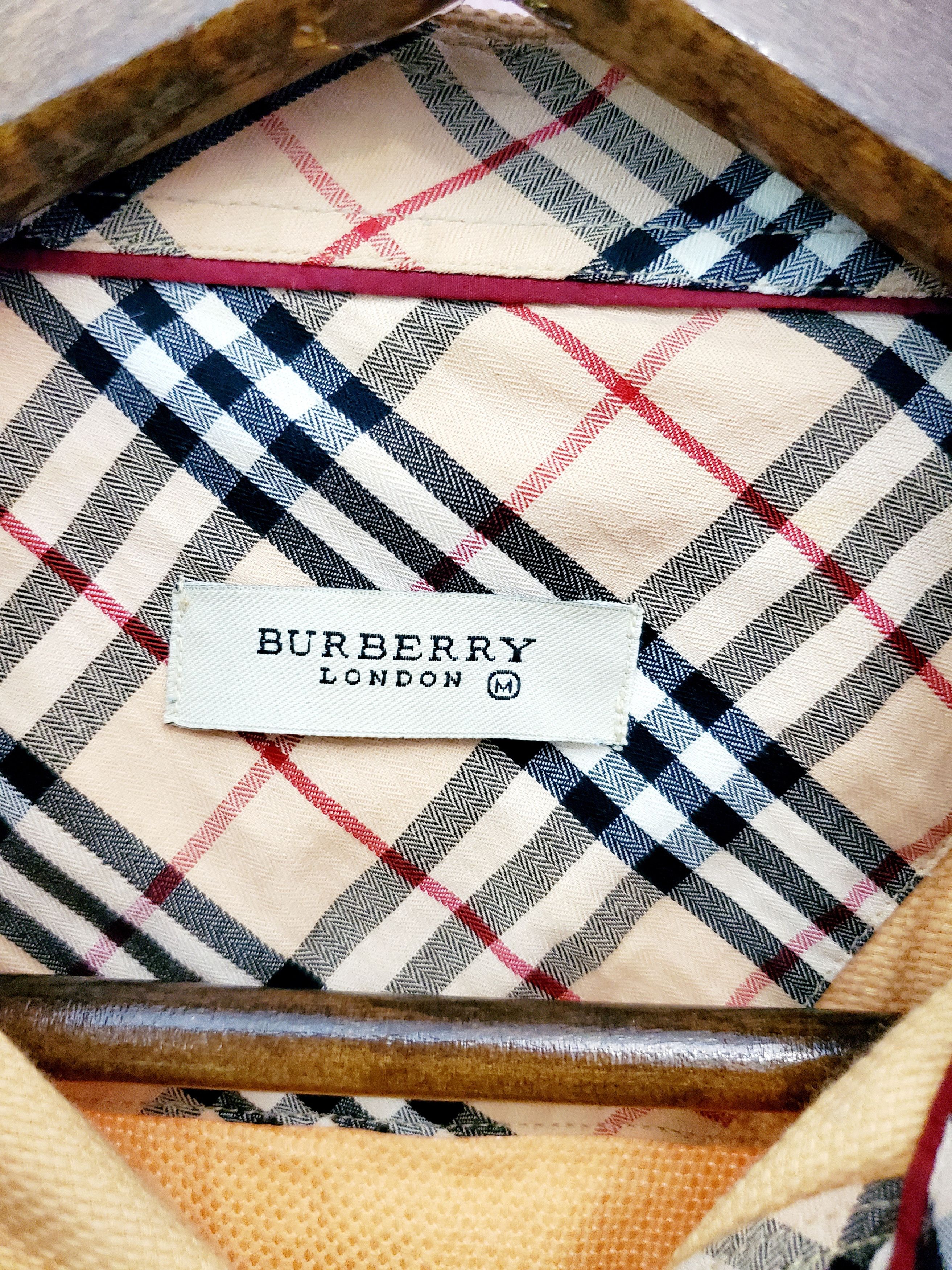 Burberry × Vintage Cotton vintage shirt barberry reprint size M Size US M / EU 48-50 / 2 - 4 Thumbnail