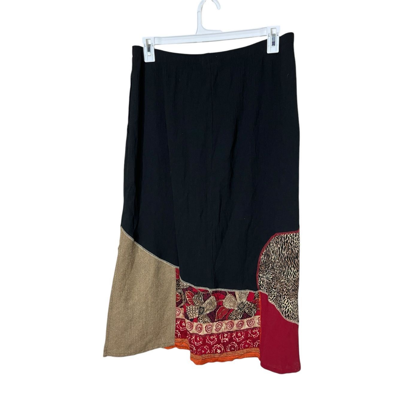 Other Vintage Koret Elastic Waist Boho Floral Maxi Skirt Women’s S Size 38" / US 16 / IT 52 - 7 Thumbnail