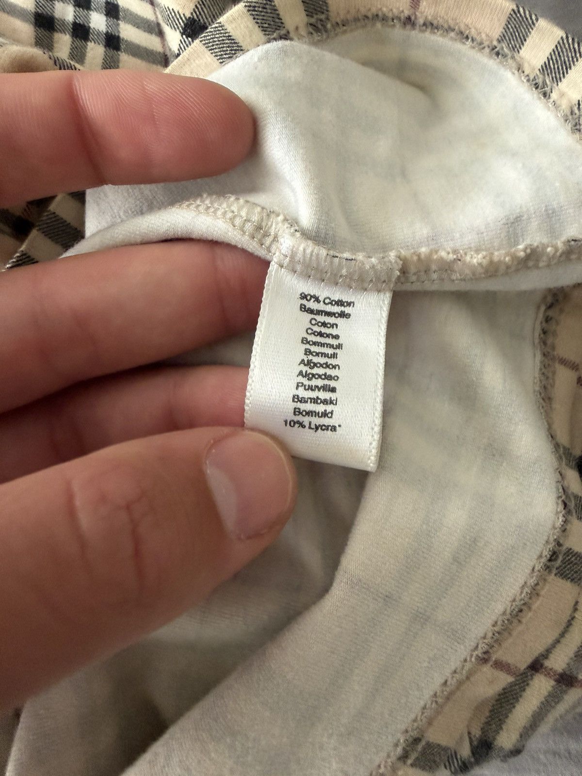Burberry Vintage Burberry Nova Check T-Shirt Size S / US 4 / IT 40 - 5 Thumbnail