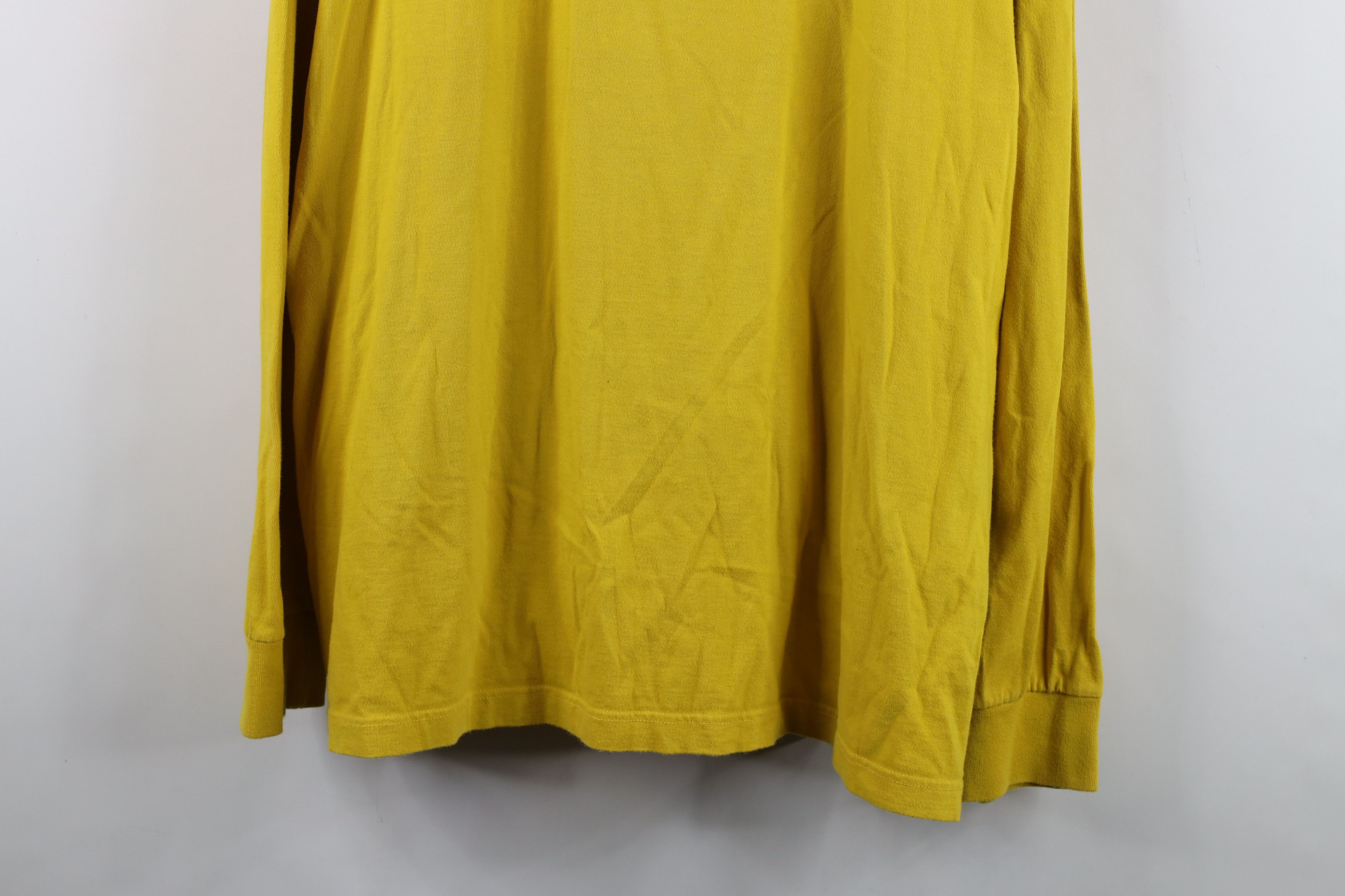 Ralph Lauren Vintage 90s Ralph Lauren Spell Long Sleeve T-Shirt Yellow Size US XL / EU 56 / 4 - 3 Thumbnail