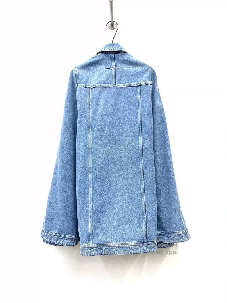 Givenchy Givenchy Vintage Blue Cloak Starry Denim Jacket Size US M / EU 48-50 / 2 - 2 Thumbnail