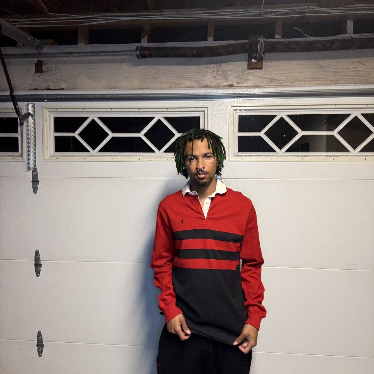 Ralph Lauren Polo red sweater with collar Size US L / EU 52-54 / 3 - 1 Preview