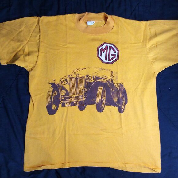 Other Vintage MG TC Roadster Car T-Shirt Size US L / EU 52-54 / 3 - 2 Thumbnail