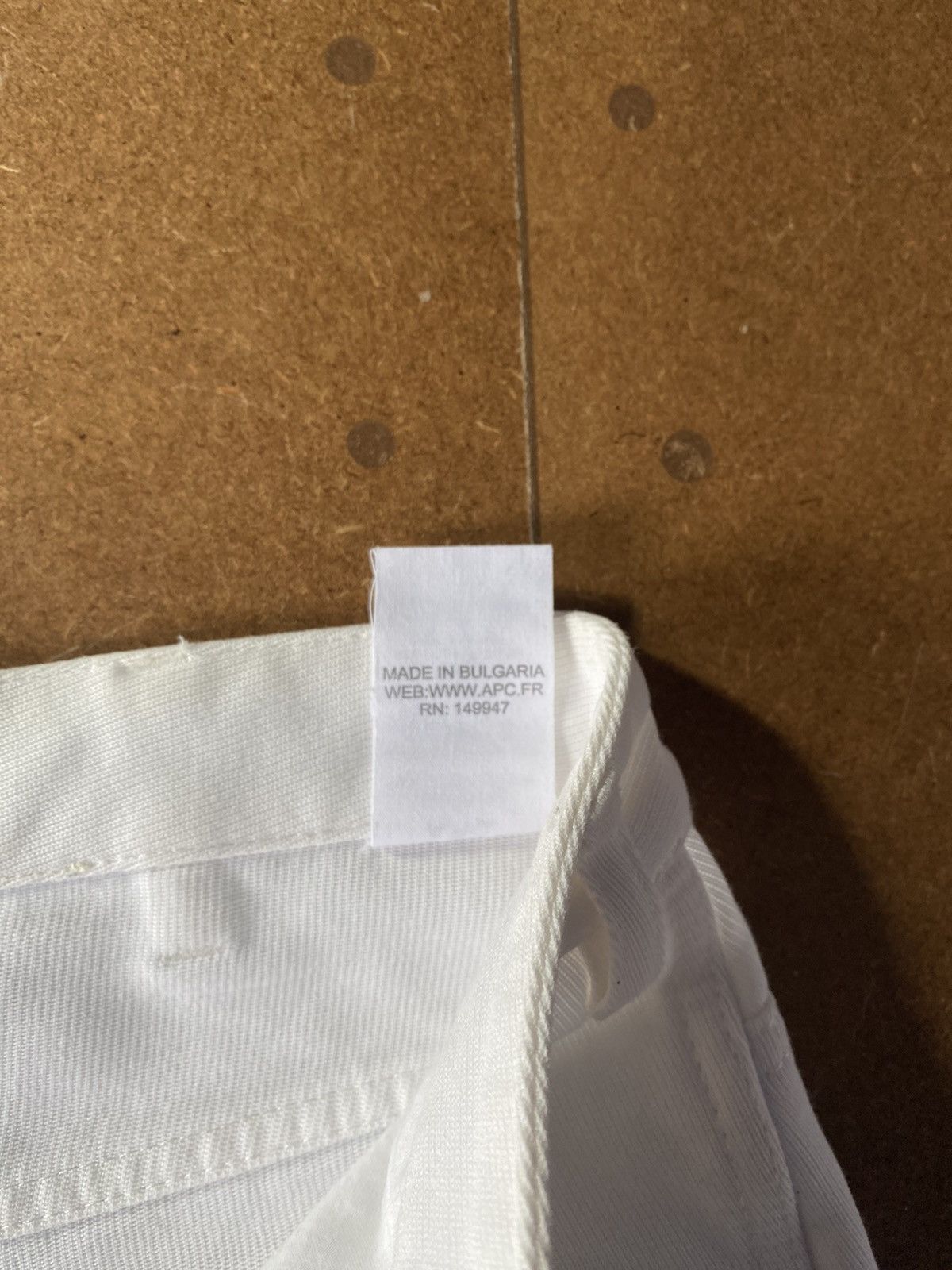 A.P.C. APC - White Carpenter Pants - 2017 Size US 28 / EU 44 - 6 Thumbnail