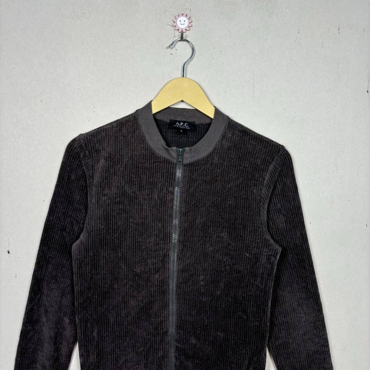 A.P.C. Vtg A.P.C. Corduroy Sweater Jacket Made in France Archival S Size US S / EU 44-46 / 1 - 3 Thumbnail