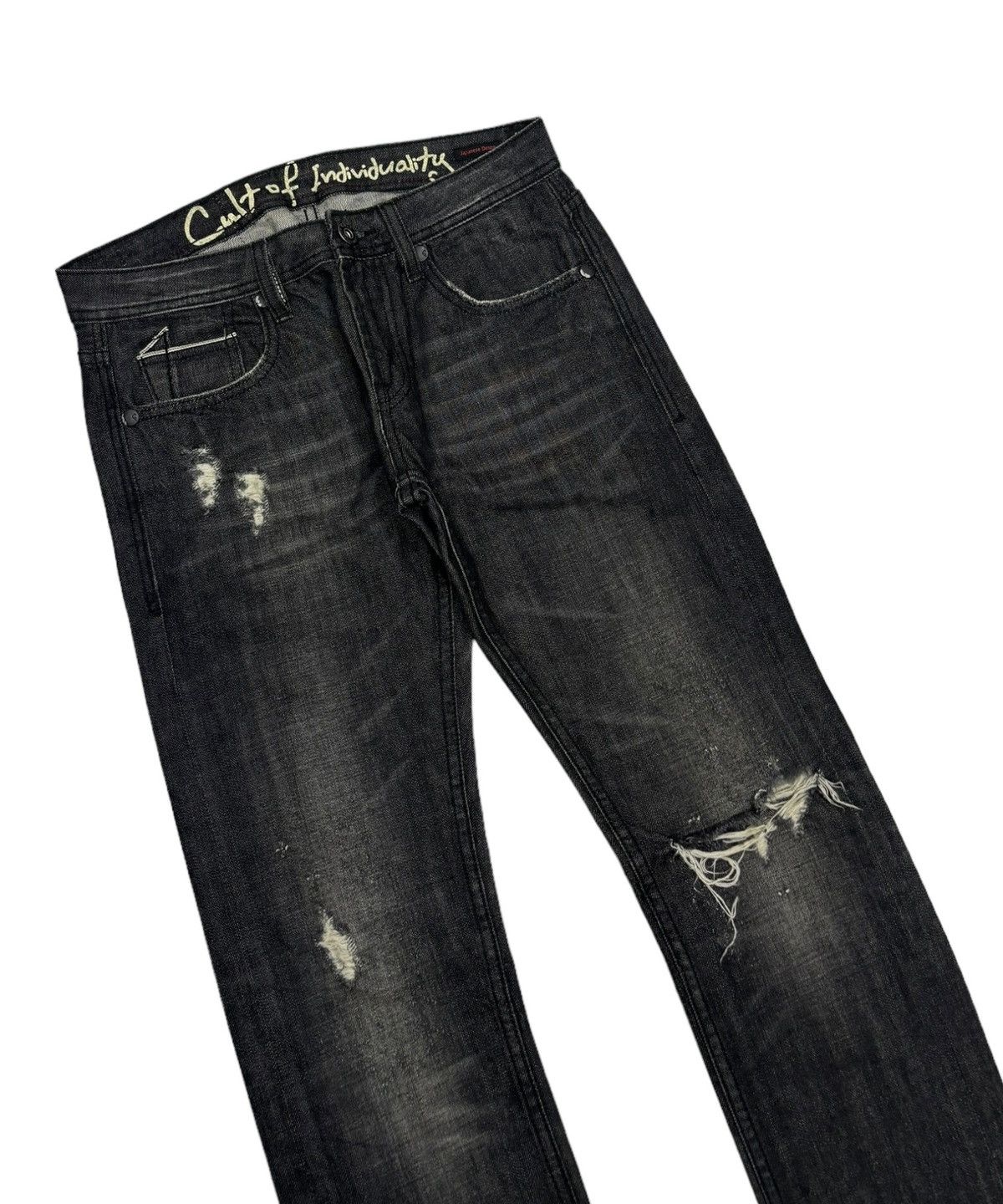 Cult Of Individuality 🔥CULT OF INDIVIDUALITY JAPANESE DENIM ROCKER SLIM FIT JEANS Size US 30 / EU 46 - 8 Thumbnail