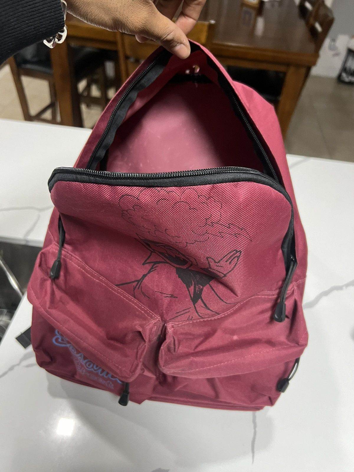 Vintage Vintage Sesame Street Count Von Count Backpack Size ONE SIZE - 8 Thumbnail