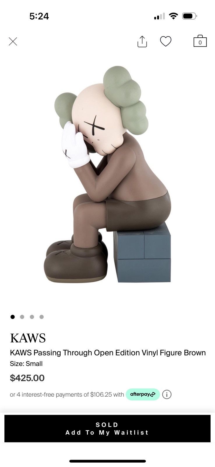 Kaws Kaws “Passing Through” Mediacom toy Size ONE SIZE - 8 Thumbnail