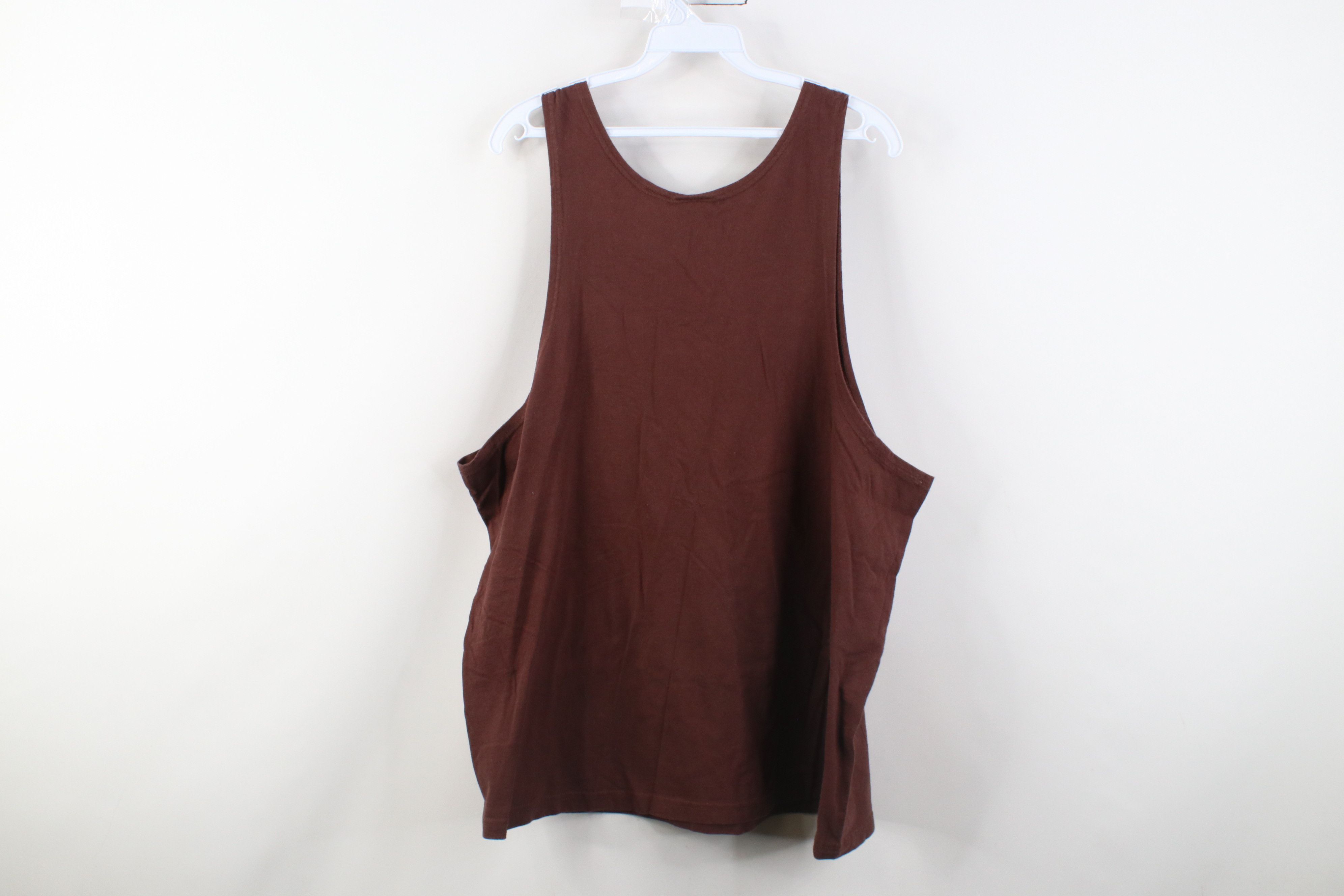 Vintage Vintage 90s Browns Football Tank Top T-Shirt Brown Cotton Size US XL / EU 56 / 4 - 7 Thumbnail