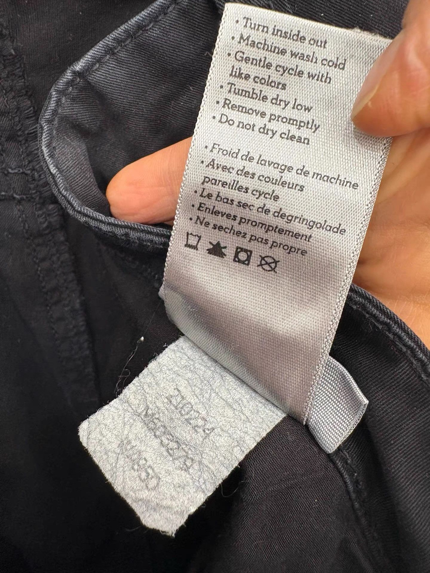 Paige PAIGE Men's Black Casual Pants K29 Size US 34 / EU 50 - 8 Thumbnail