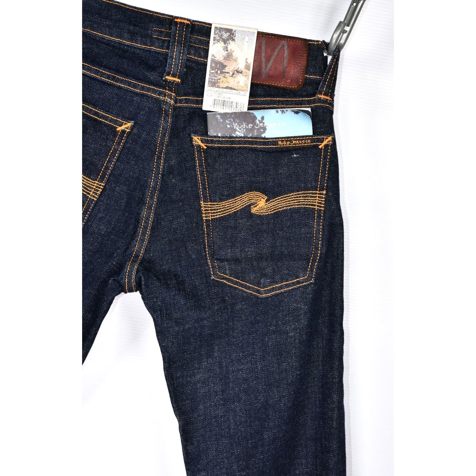 Nudie Jeans Nudie Jeans Tight Long John Twill Rinsed Women's Jeans W26 L32 Blue Slim 5-Pocket Denim Regular Size XS-XXL not needed Size 26" / US 2 / IT 38 - 5 Thumbnail