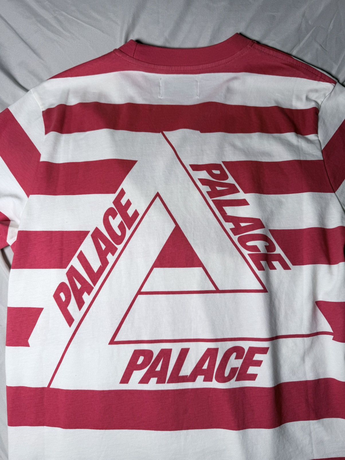 Palace Palace Heavy Stripe T-Shirt Red White Stripes Size S Size US S / EU 44-46 / 1 - 8 Thumbnail