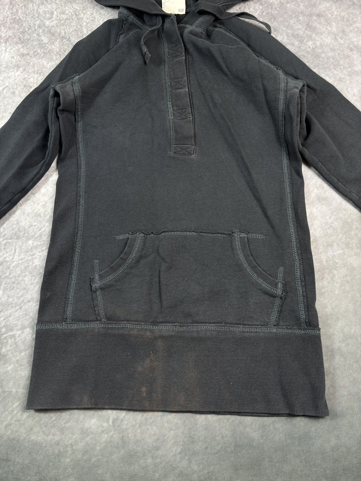 Juicy Couture × Other 2000s Talula Hoodie Vintage Pullover Half Button Sweatshirt Size XS / US 0-2 / IT 36-38 - 5 Thumbnail