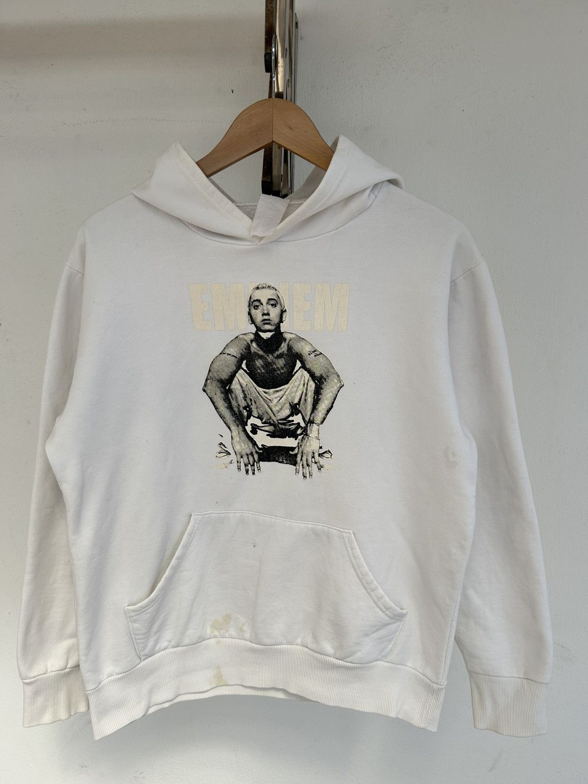 Eminem Vintage Eminem White Hoodie Size US M / EU 48-50 / 2 - 1 Thumbnail