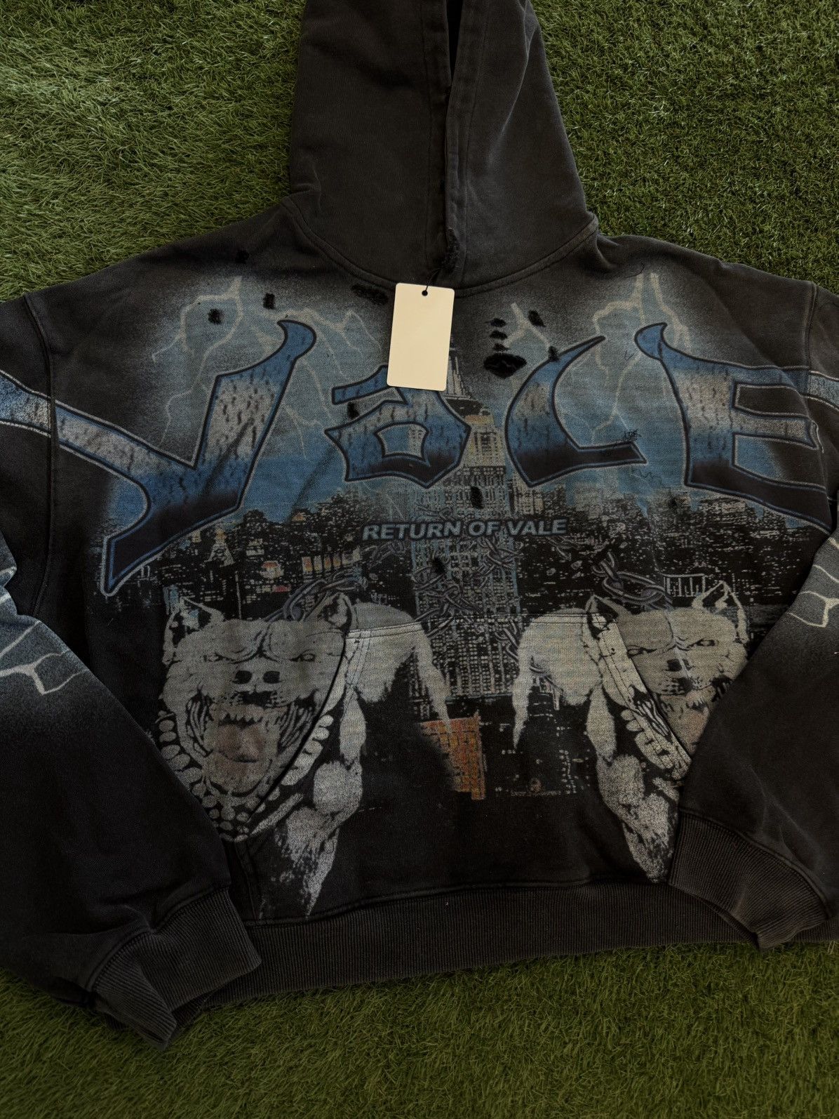 Vale Zip Up Hoodie Size XXL Brand New
