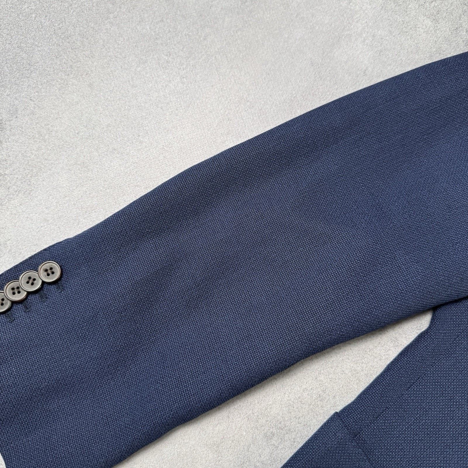 Suitsupply SUITSUPPLY HAVANA HL Wool Men's Blue Blazer Jacket Size 54 Size 44R - 4 Thumbnail