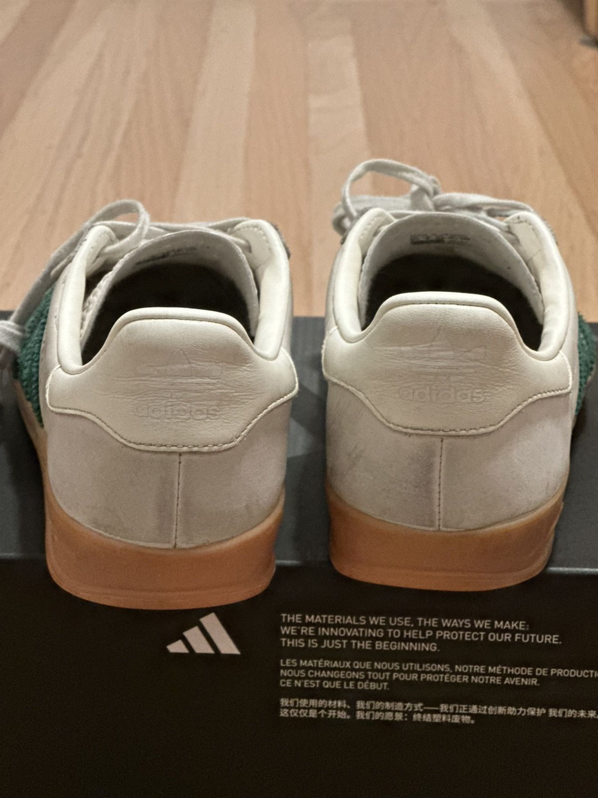 adidas gazelle silver green womens adidas Originals Womens Japan - Off White/Dusky Bronze/Brown Desert -  Trainers main image 1