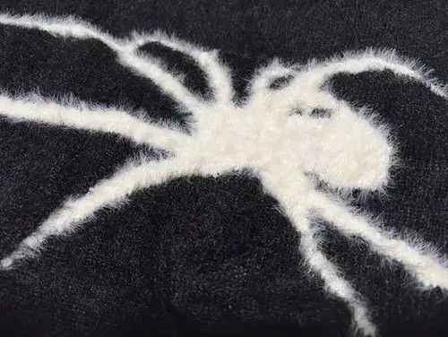 Aran Isles Knitwear Retro punk super soft spider premium mohair sweater jumper Size US L / EU 52-54 / 3 - 4 Thumbnail