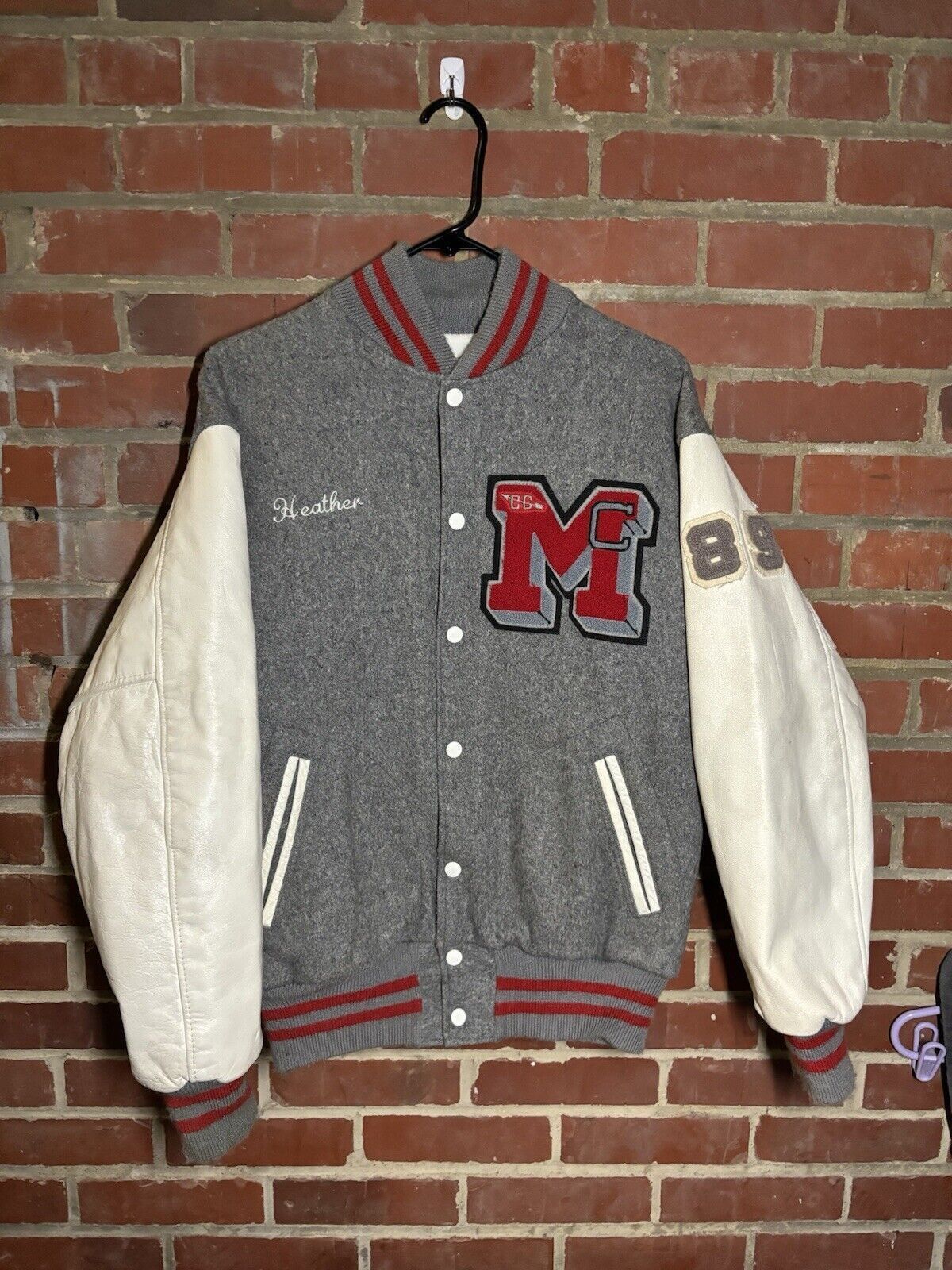 Other Vintage Athletics Letterman Varsity Jacket 89 Powers Sz 40 Size US M / EU 48-50 / 2 - 1 Thumbnail